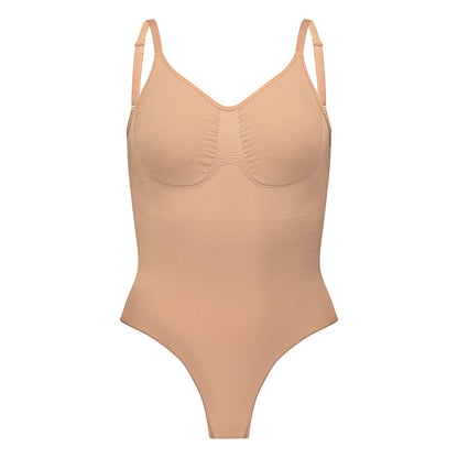 בגד גוף חוטיני מחטב גב פתוח