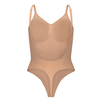 בגד גוף חוטיני מחטב גב פתוח