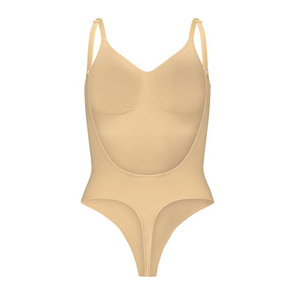 בגד גוף חוטיני מחטב גב פתוח