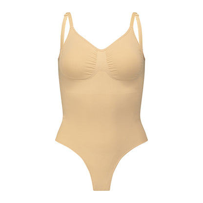 בגד גוף חוטיני מחטב גב פתוח