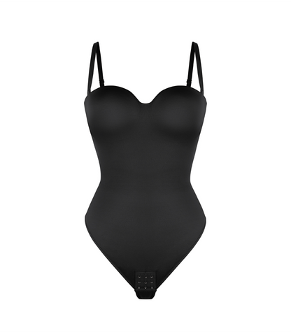 בגד גוף סטרפלס מחטב מרופד